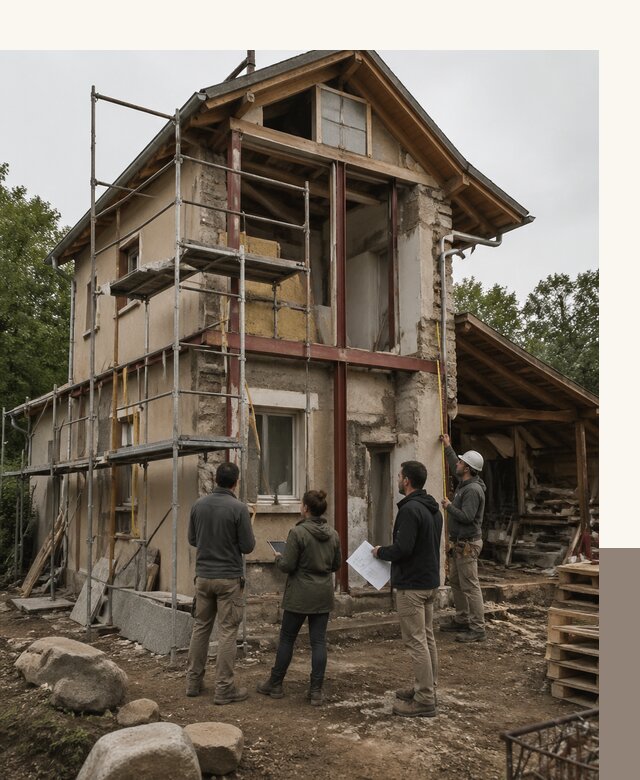 Реконструкция загородного дома под ключ в Иванове от бюро