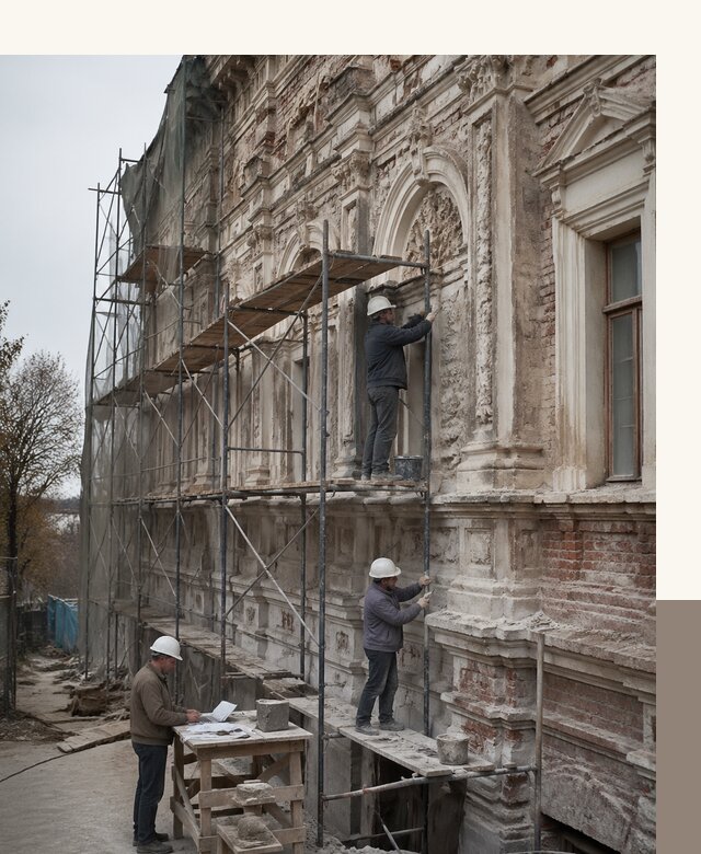 Реставрация объектов культурного наследия под ключ в Иванове